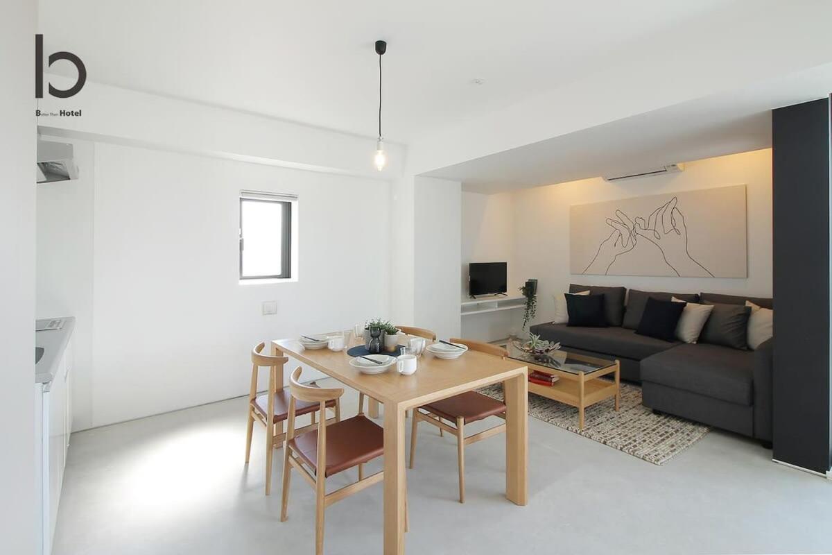 Bhotel Heiwaodori 1001 - Brand New Apt Famous Hiroshima Dori 6P Bagian luar foto