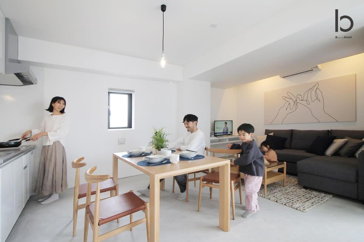 Bhotel Heiwaodori 1001 - Brand New Apt Famous Hiroshima Dori 6P Bagian luar foto