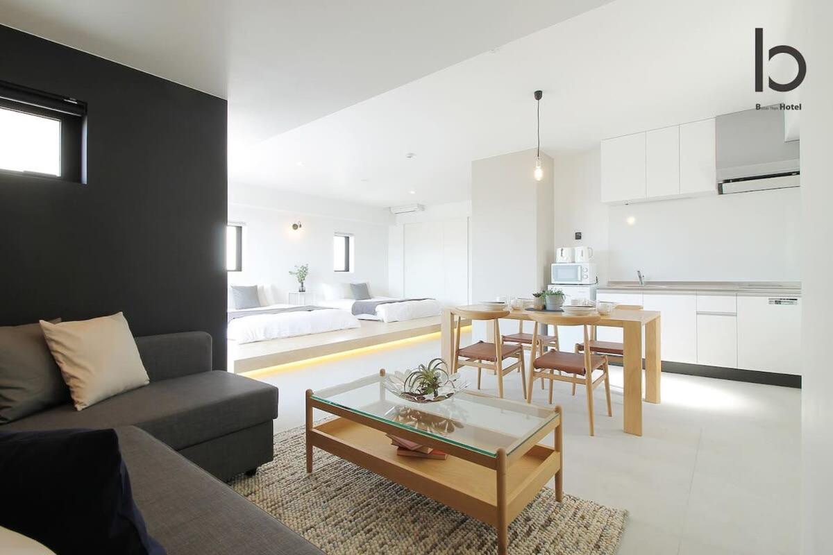 Bhotel Heiwaodori 1001 - Brand New Apt Famous Hiroshima Dori 6P Bagian luar foto