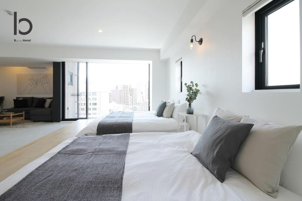 Bhotel Heiwaodori 1001 - Brand New Apt Famous Hiroshima Dori 6P Bagian luar foto